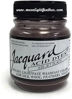 Dyes, 1/2 Oz Jet Black Jacquard Acid Dyes