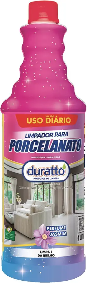 Duratto Limpador para Porcelanato Uso Diário Jasmim 1 L
