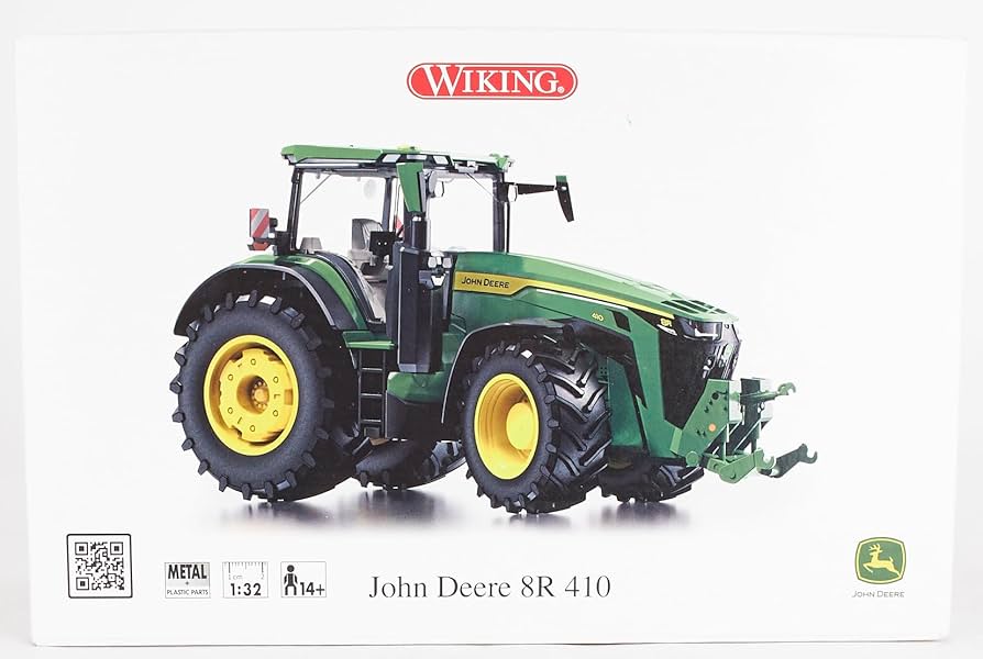 ミニカー Wiking 1/32 John Deere 8R410 Wiking 1/32 John Deere 8R410 - ブンブンガレーヂ/BoomBoomGarage