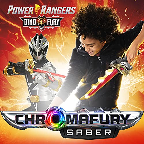 Power Rangers Dino Fury Chromafury Saber Electronic Color-Scanning Toy With Lights And Sounds, Inspired By The Tv Show Ages 5 And Up #TOP5