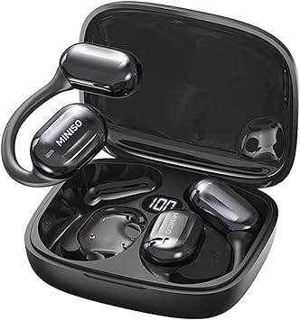 MINISO MS162 Translation Earbuds Real Time OWS Open Ear AI Translator Wireless Bluetooth Earphones Support 150 Languages Translator Earbuds Bluetooth Translation for iOS & Android