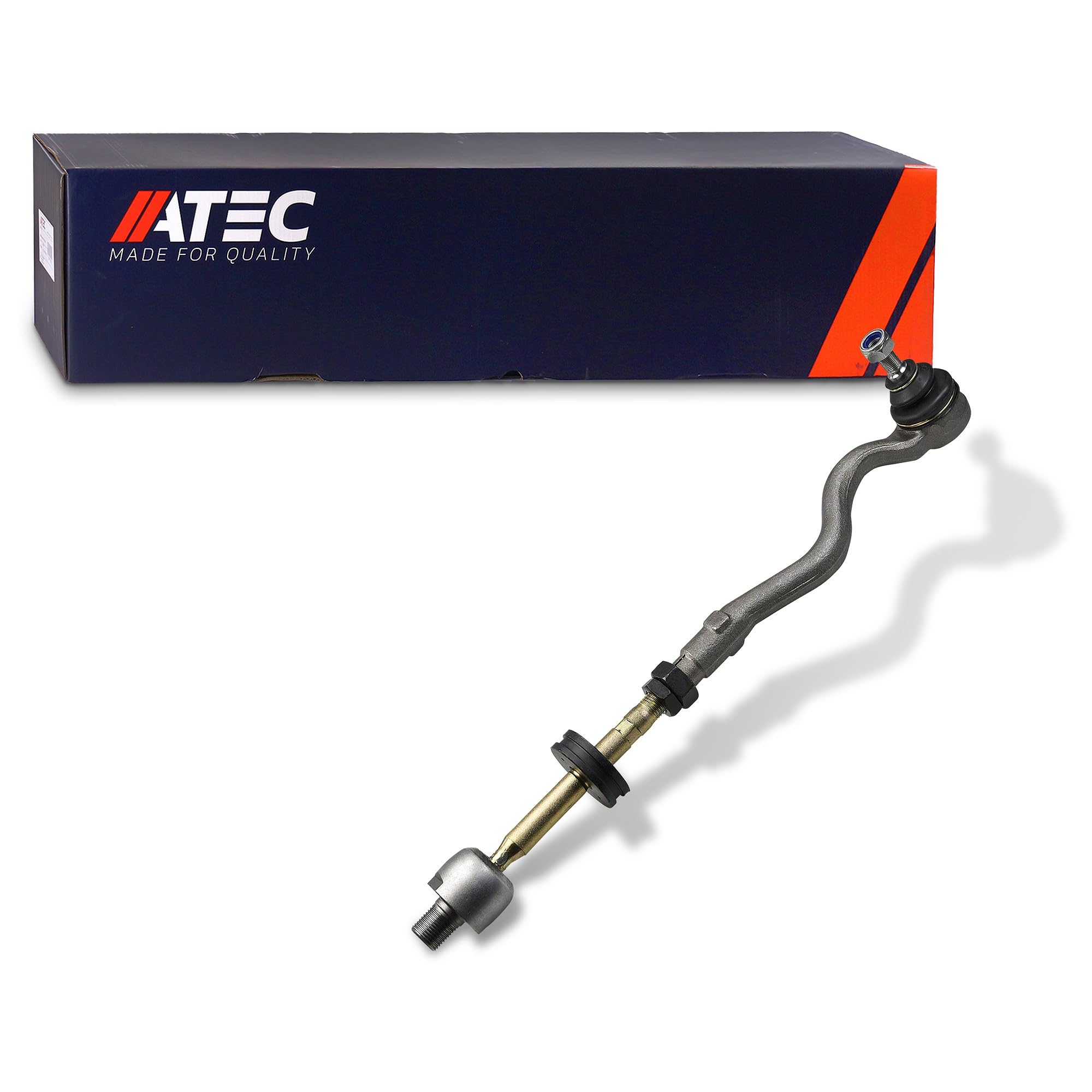 ATEC Germany 1x Tirante anteriore sinistro Compatibile con BMW Serie 3 (E36), Serie 3 Cabrio (E36), Serie 3 Compact (E36), Serie 3 Coupé (E36), Serie 3 Touring (E36), Z3 Coupé (E36), Z3 Roadster (E36)