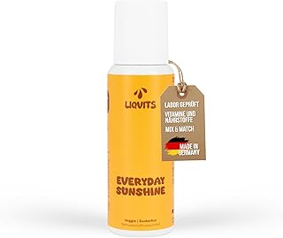 Everyday Sunshine (Vitamin D3 + K2) Konzentrat - 50 Tage, Geschmacksneutral, flüssig & schnell absorbierbar (1.000 IE) - tägliche Nutzung - Ohne Zucker, Geschmacks-/Farbstoffzusatz (150 ml)