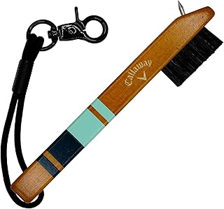 Callaway Heritage Wood Golf Club Brush with Groove Cleaner