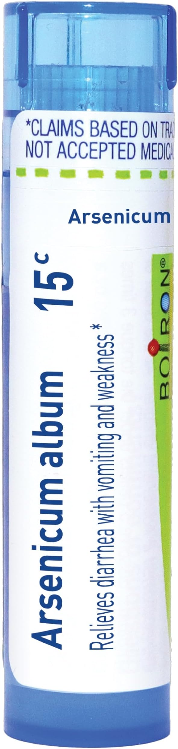 Boiron Arsenicum Album 15 Homeopathic Medicine for Food Poisoning - 80 Pellets