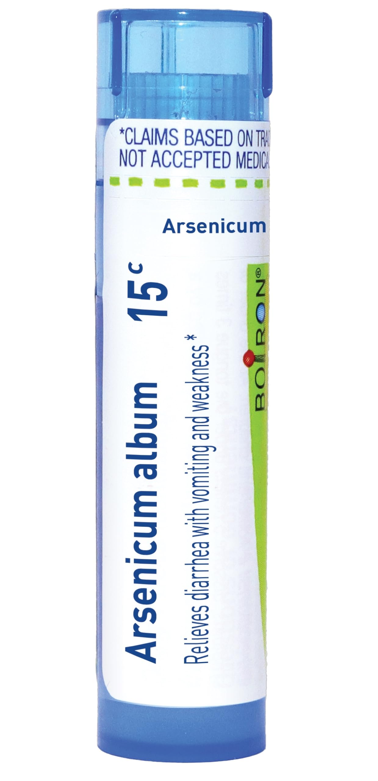 Boiron Arsenicum Album 15 Homeopathic Medicine for Food Poisoning - 80 Pellets