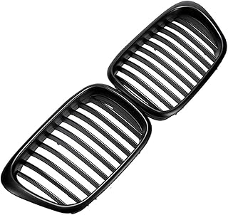WDYLSNB Calandre de Voiture Noire, pour grilles Avant B-MW E39 5Er 1997 1998 1999 2000 2001 2002 2003