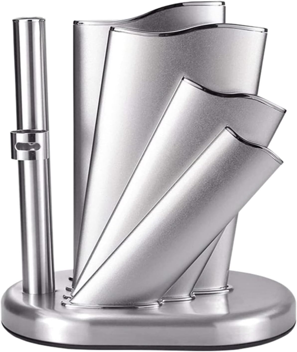 Kitchen Knife Holder Household Knife Storage Rack Stainless Steel Knife Holder Multifunctional Metal Kitchenware Knofe Holder