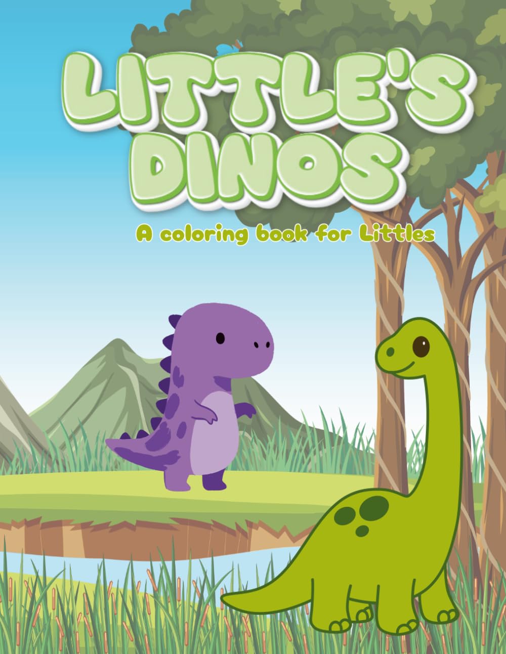 Little's Dinos (Little's Coloring Books)