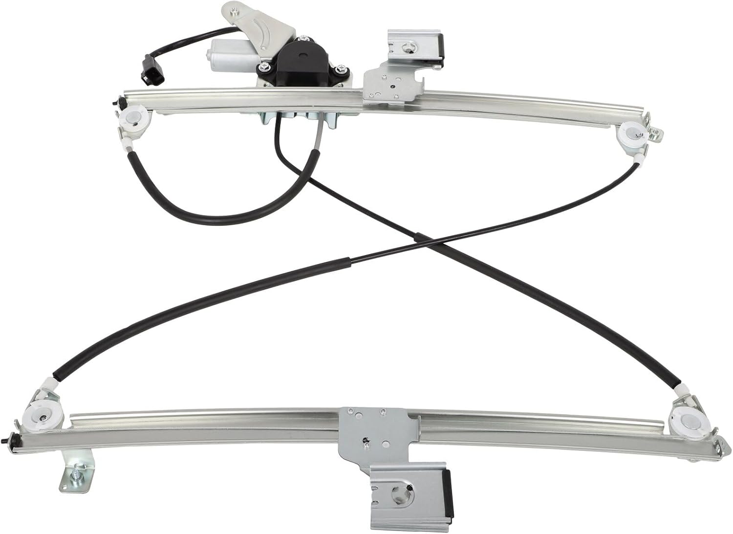 SCITOO Rear Left Driver Side and Front Left Driver Side Power Window Regulator With Motor Replacement for 2003-2006 for Cadillac Escalade ESV