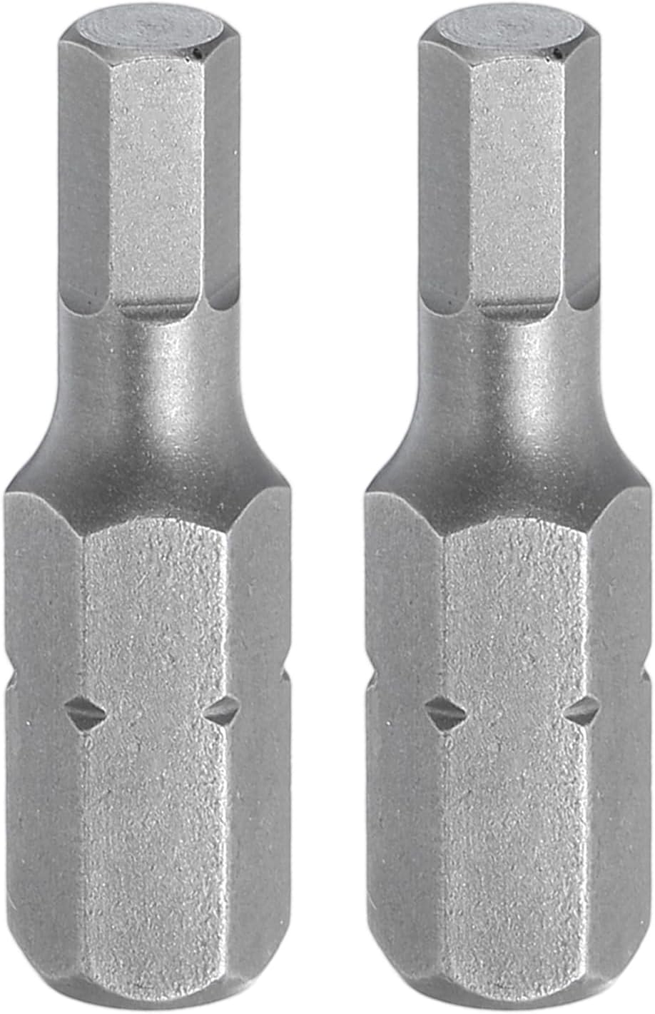 HARFINGTON 2pcs Hex Bits 1/4" Hex Shank H4 Head 1" Length CR-V Steel Hexagon Wrench Drill Bit for Repair Work Electric Screw Driver