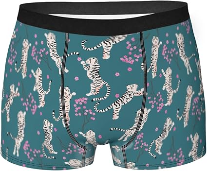 Amazon Co Jp ボクサーパンツ メンズ かわいい 虎柄 トラ柄 ボクサーブリーフ 大きいサイズ 下着 前閉じ 吸水速乾 パンツ 通気 吸汗 抗菌防臭 おしゃれ 肌着 アンダーウェア オールシーズン 誕生日 父の日プレゼント ファッション