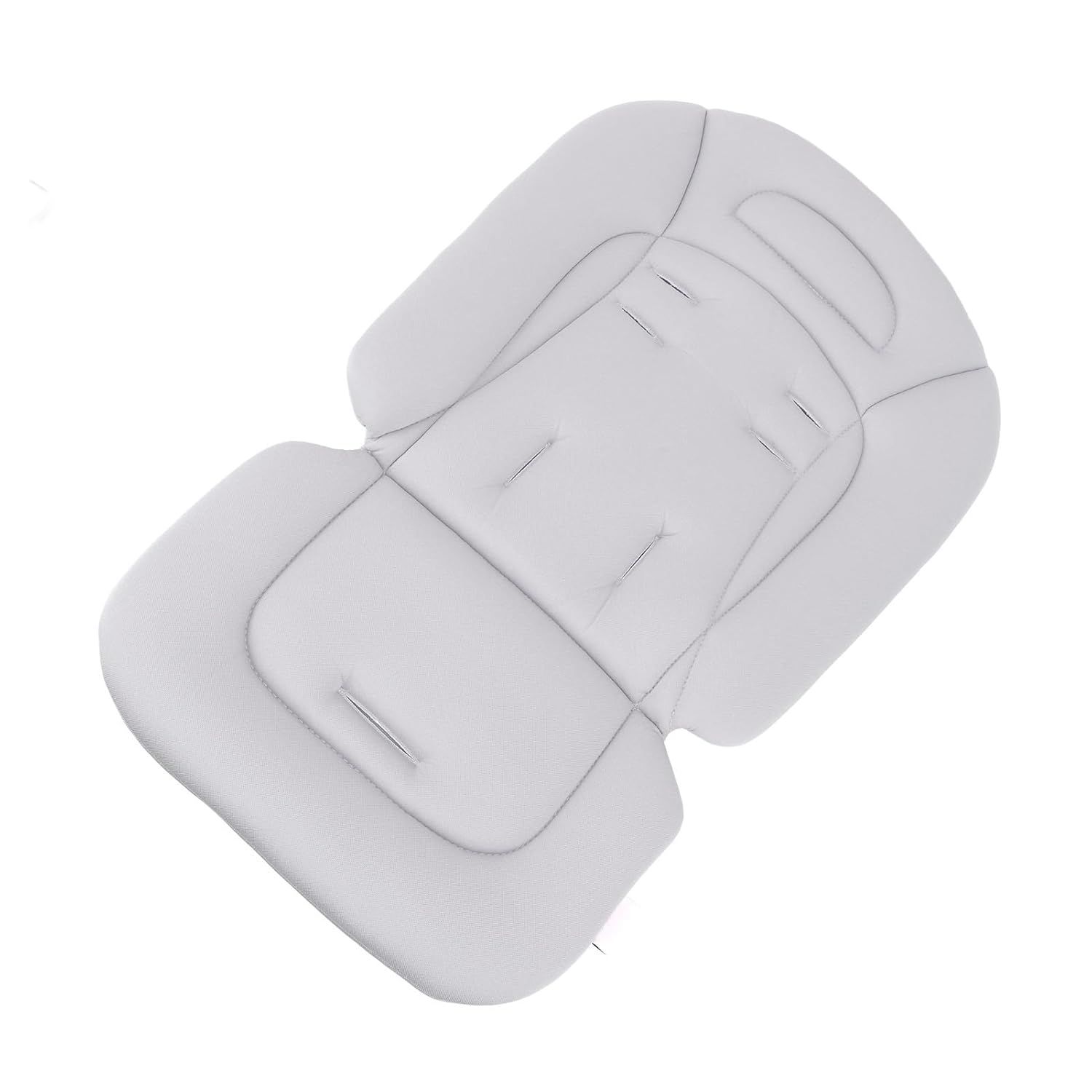 Baby Stroller Mat Removable and Washable Nonslip Baby Stroller Mat, Suitable for Strollers and High Chairs, Soft and Comfortable in Gray, a Popular Product. (Light Gray)