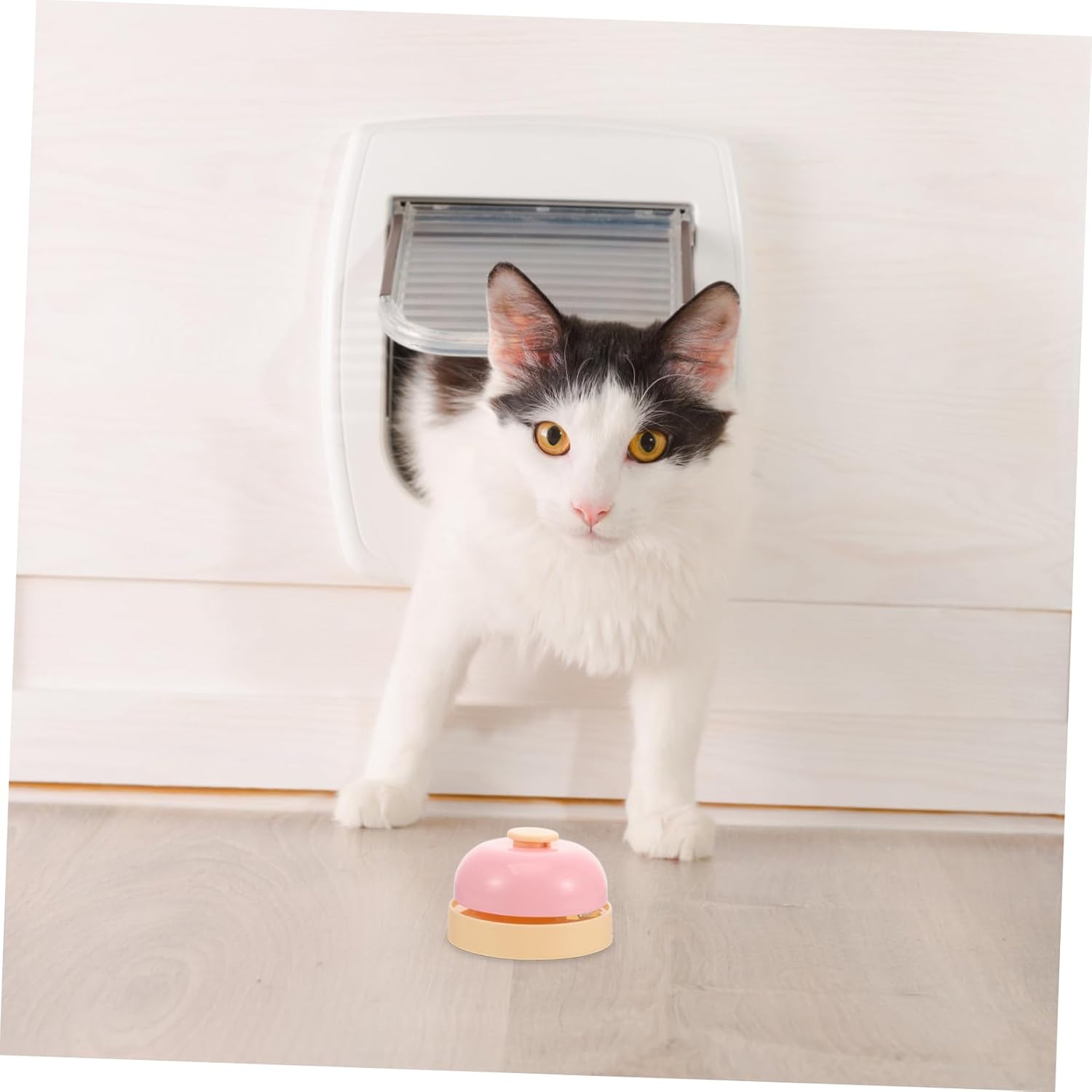 Dog Doorbell for Pet Training Press Bell for Toilet Training Interactive Pet Toy for Puppies and Kittens Easy to Use and Portable for
