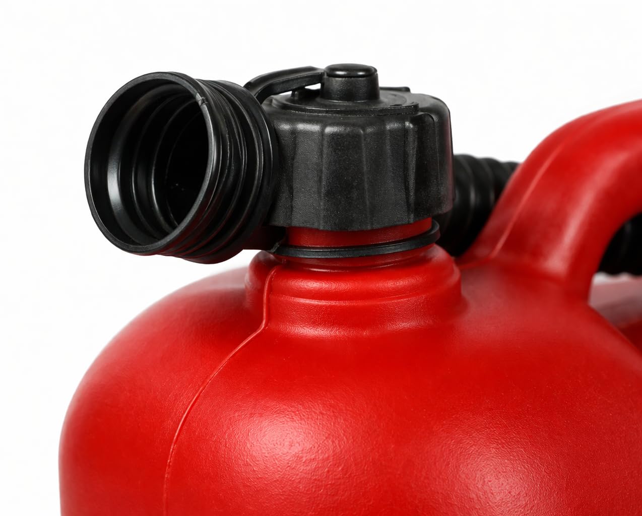 Benzinkanister 2 Stück 20 Liter Rot mit flexiblem Ausgießer Kraftstoffkanister für Benzin und Diesel Kanister Dieselkanister Reservekanister UN-Zulassung