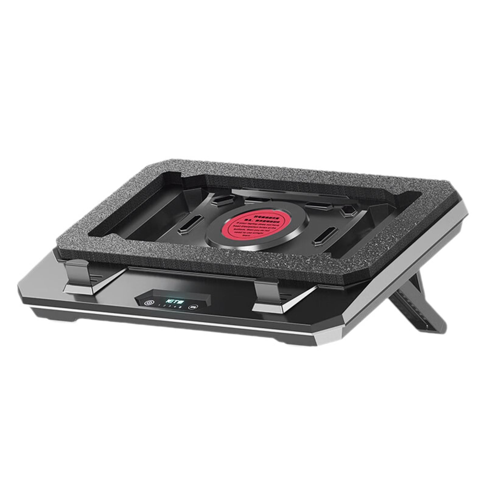 Supporto per computer portatile ad alta velocità con ventola da 4000 giri/min e altezza 7 per notebook da 10 a 17,3 pollici
