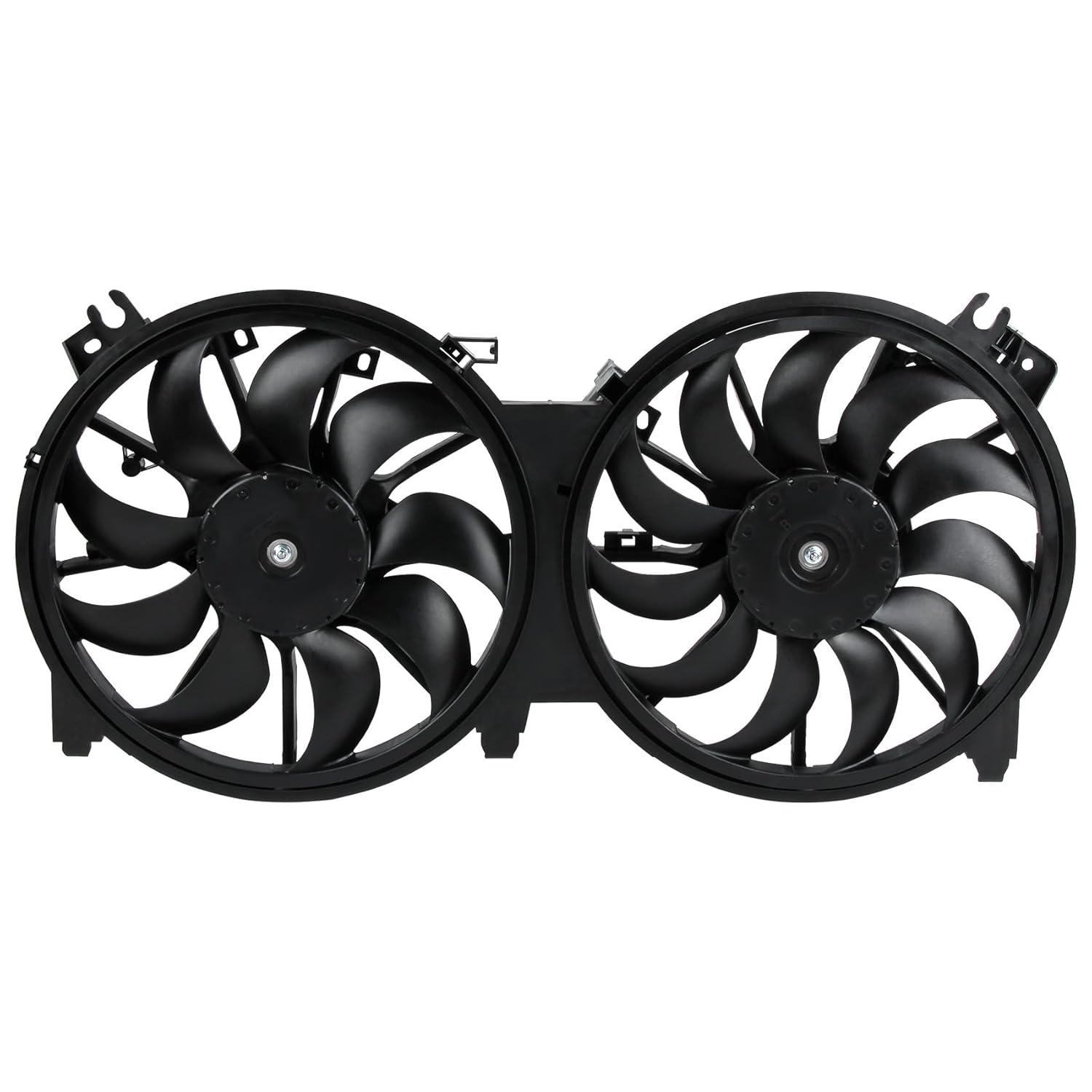 Dual Radiator Fan Assembly,Electric Fan for Car to Engine Cooling,fit N-issan Altima Sedan Coupe 2007-2018 N-issan Maxima 2016-2021 620-453 21481JA100 NI3115134,12V 160W