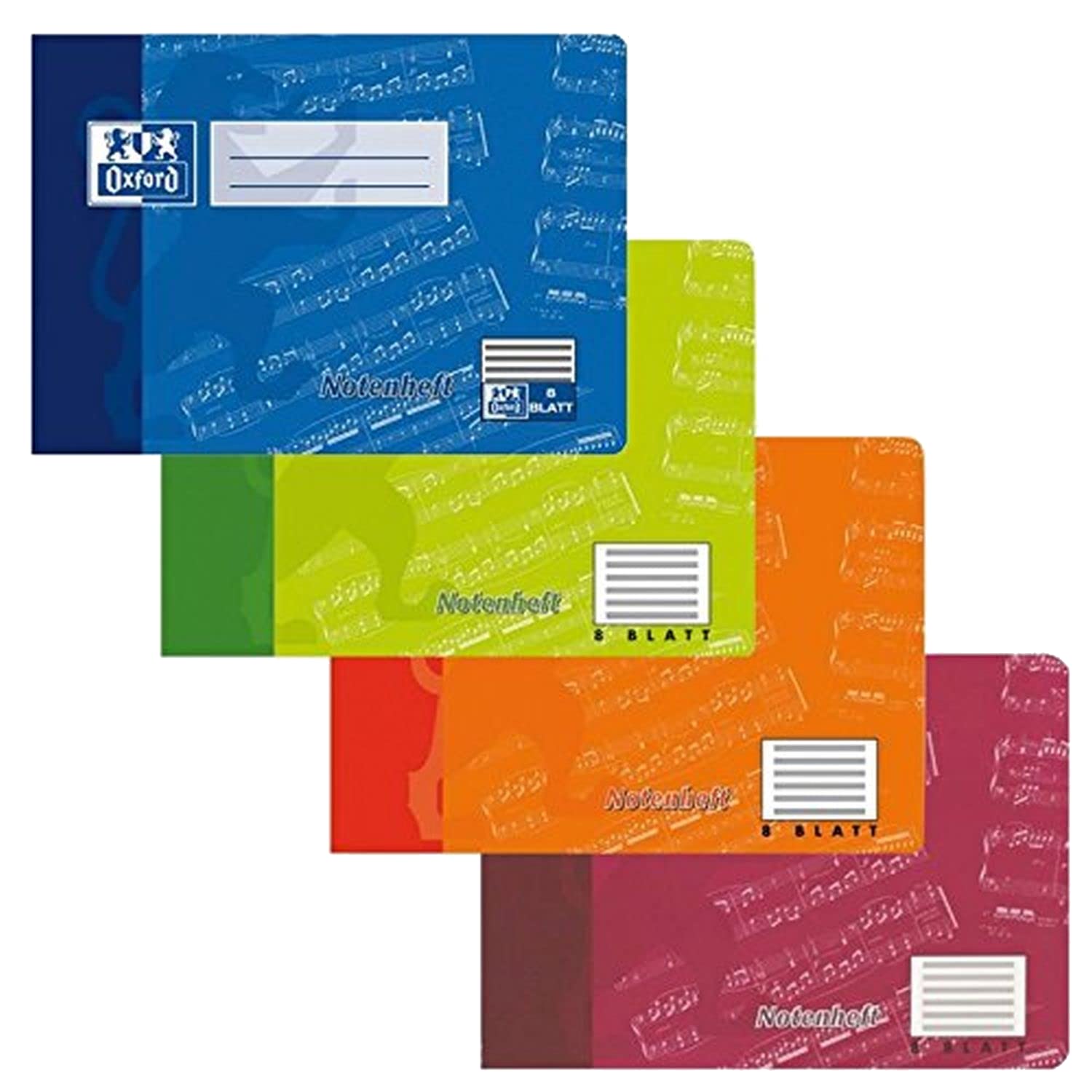 Pack De 10 Libretas A5+ Oxford Classic, 48h, 90g, Pauta