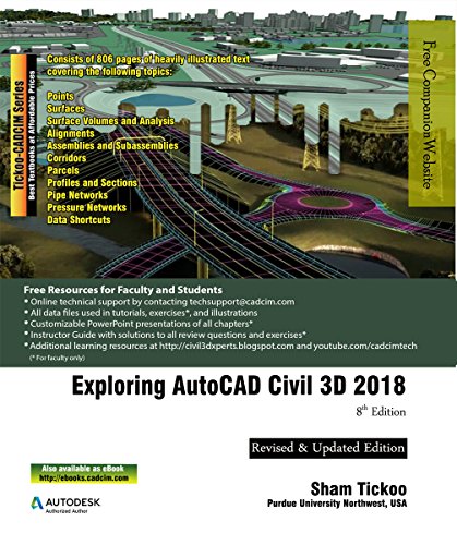 Exploring AutoCAD Civil 3D 2018, 8th Edition, Prof. Sham Tickoo Purdue  Univ., Technologies, CADCIM, eBook - Amazon.com