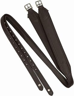 Total Saddle Fit Stability+ Stirrup Leathers Jump & Dressage Styles - Premium Wide Body English Stirrup Leathers