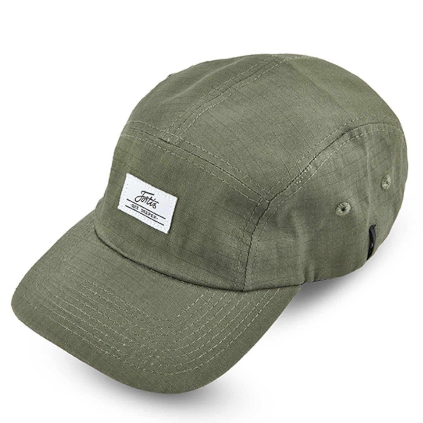 Fortis 5 Panel Hat - Olive