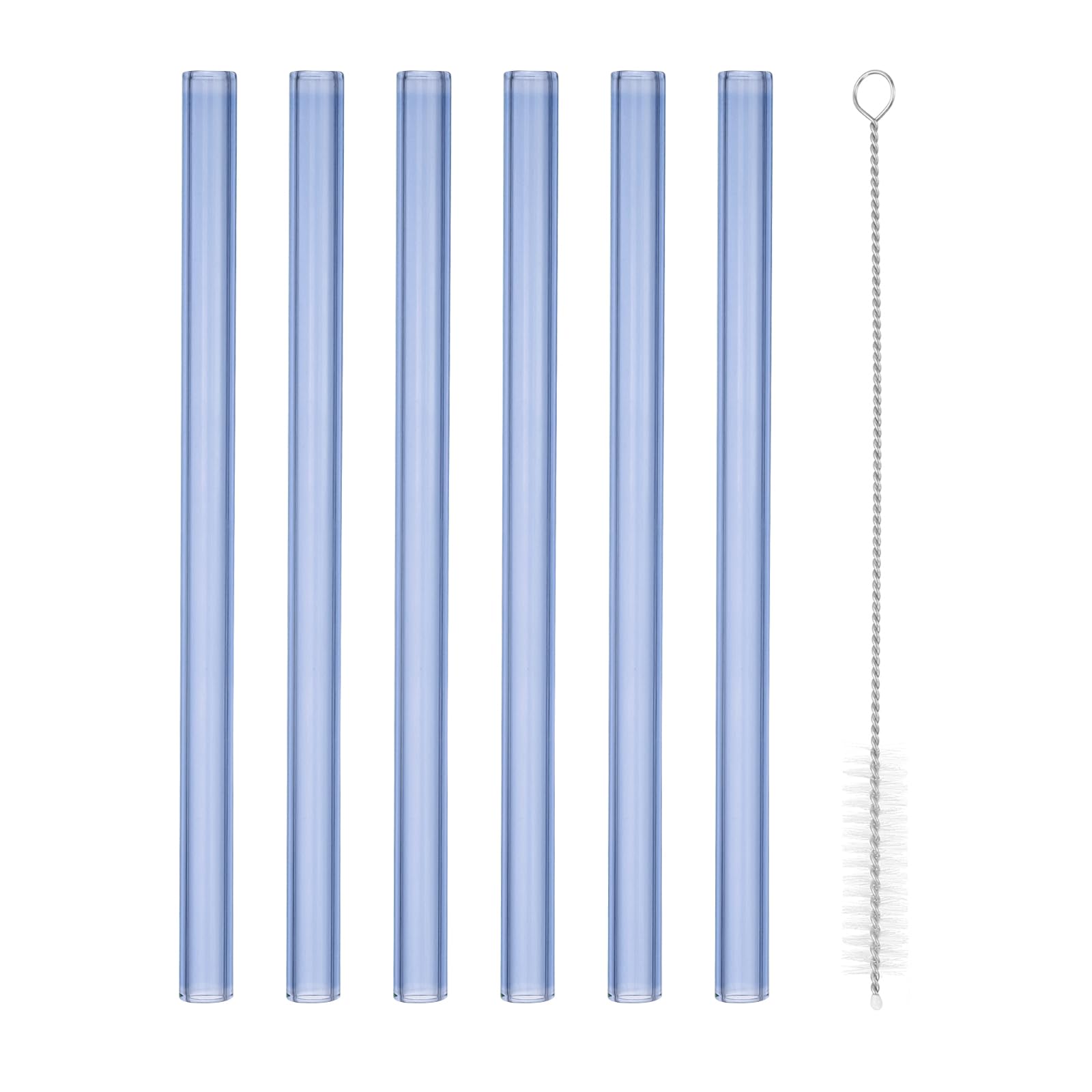 Tubes droits en verre borosilicate faciles à nettoyer pour soufflage
