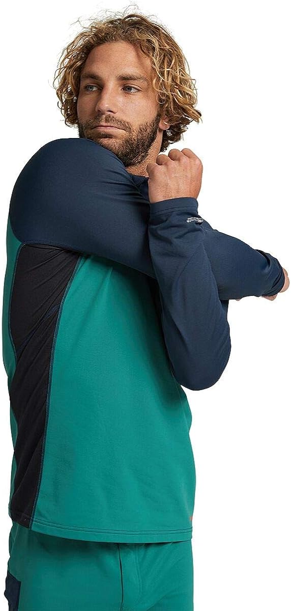 Burton Mens Heavyweight X Base Layer Quarter-Zip: Clothing