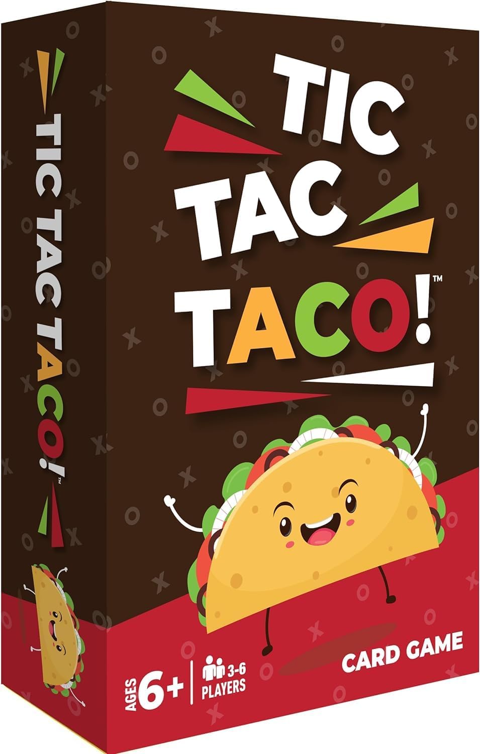Tic Tac Taco - Family Card Game for Kids & Adults - Funny Card Games, Indoor Games for Groups, Fun Family Bonding - Easy to Play for Young Kids Ages 6+, 3-6 Players, 30min Playtime by Donut & Lola