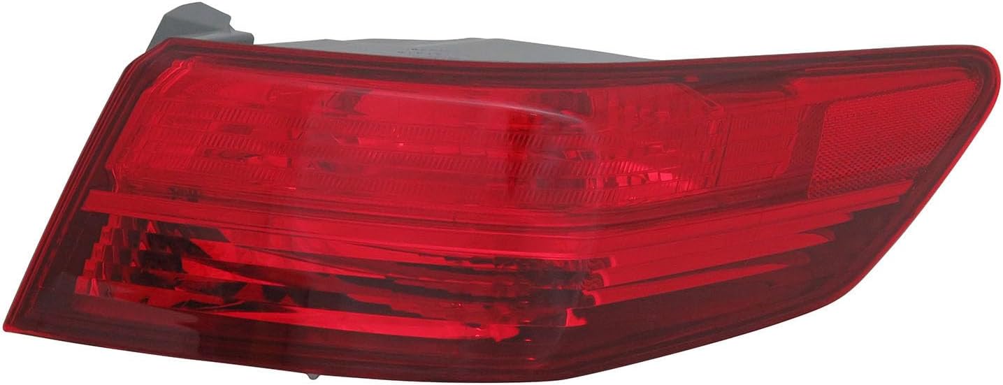 HEADLIGHTSDEPOT Right Passenger Side Halogen Outer Tail Light Compatible With Acura ILX 2013-2015