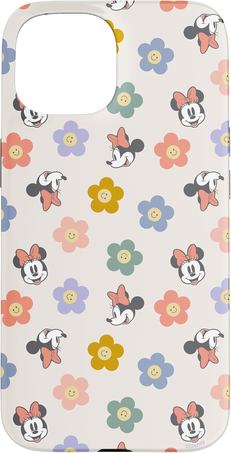 Disney Minnie Mouse Springtime Flowers and Happy Smiles Case for iPhone 17 Pro Max