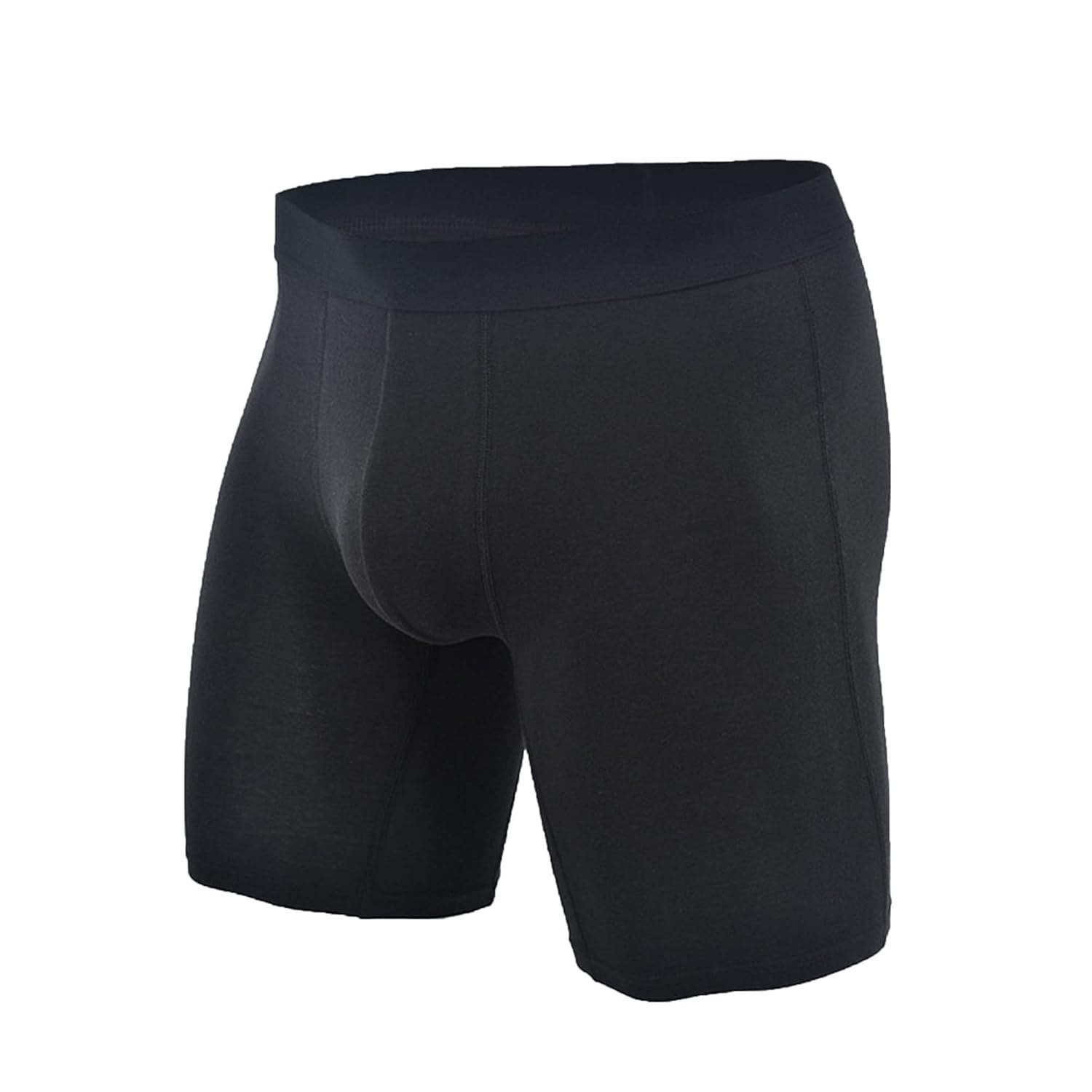 Maiyifu-GJ Mens Solid Colour Cool Underwear Moisture-Wicking Stretch Boxer Briefs Cotton Sports Trunks