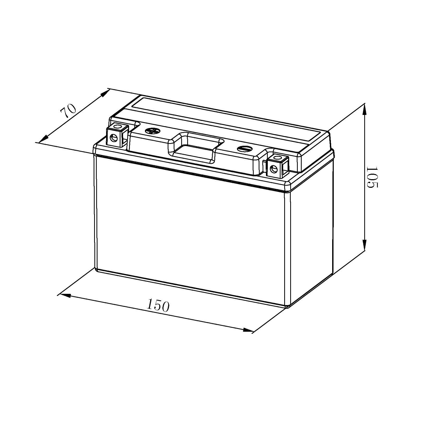 Bosch FA121 - Batteria AGM per motocicli - 12V 115A 8Ah - Adatta per moto, motociclette, enduro, scooter, quad, moto d'acqua - Compatibile M6013, BT9B-BS, BT9B