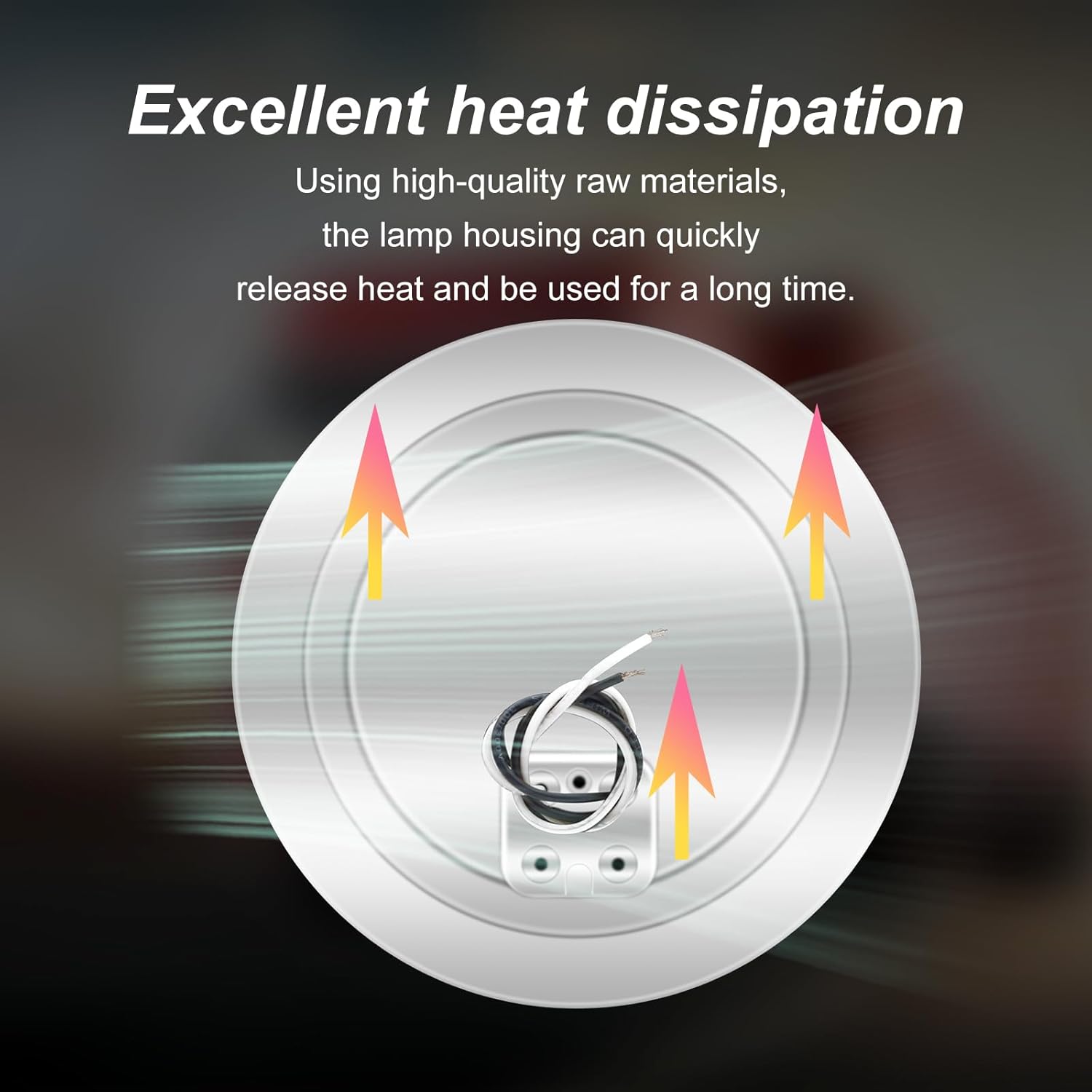 4 Inches Round 24 LED Trailer Tail Light, Trailer Reverse Backup Lights,（only DC 24V） Sealed Waterproof led Reverse Fog Lights Compatible with Trucks RV, Chrome Bezel, 2Pcs