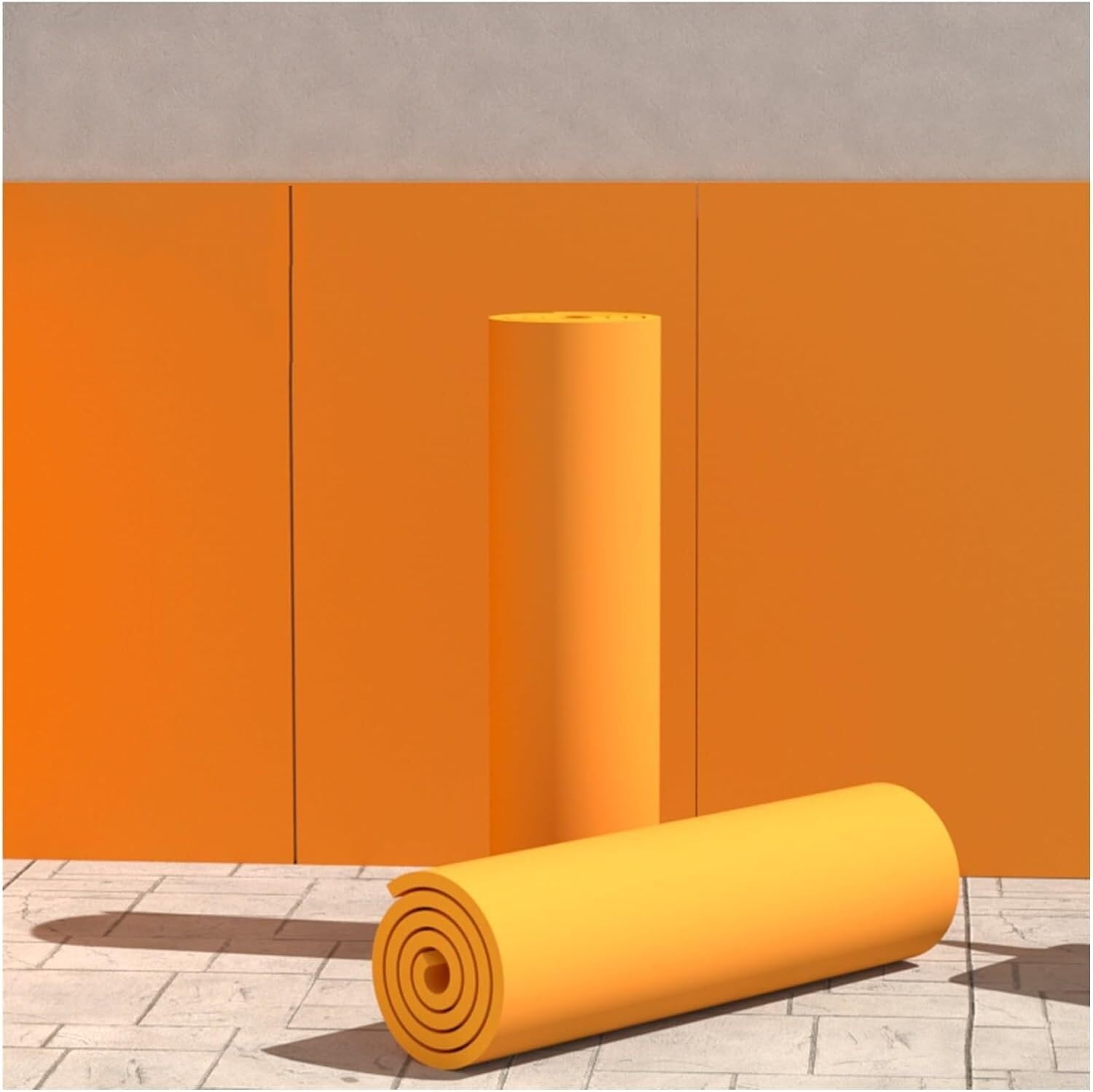 Tianqihao Orange Garage Wall Protector Garage Wall Edge Bumpers, Parking Lot Corner Guards For Automotive, Garage Walls, Corner Edges And Bumpers For Parking Garages,-6M