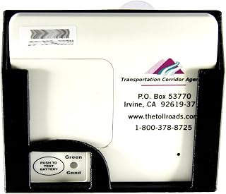 Toll Transponder Holder for Fastrak Pass in California (CA) 4 Point Mount - Black, Made in The USA