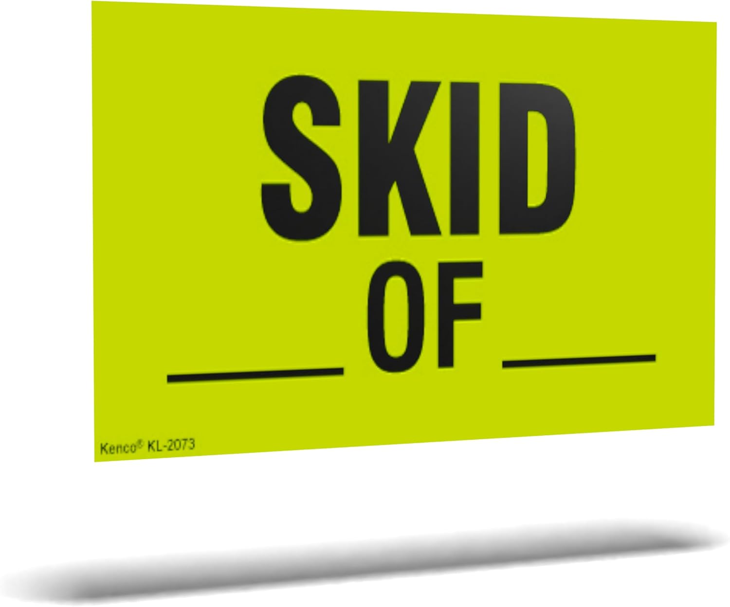 Kenco 3" X 5" Skid of Shipping Label Stickers for Shipping and Packing - 500 Permanent Adhesive Labels Per Roll (5 Pack)
