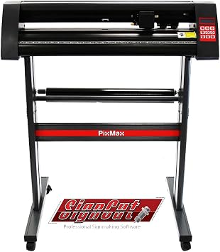 Vinyl Cutter Plotter 28 Inch / 72 cm Cutting Plotter Printer Sign Maker with SignCut Pro Software