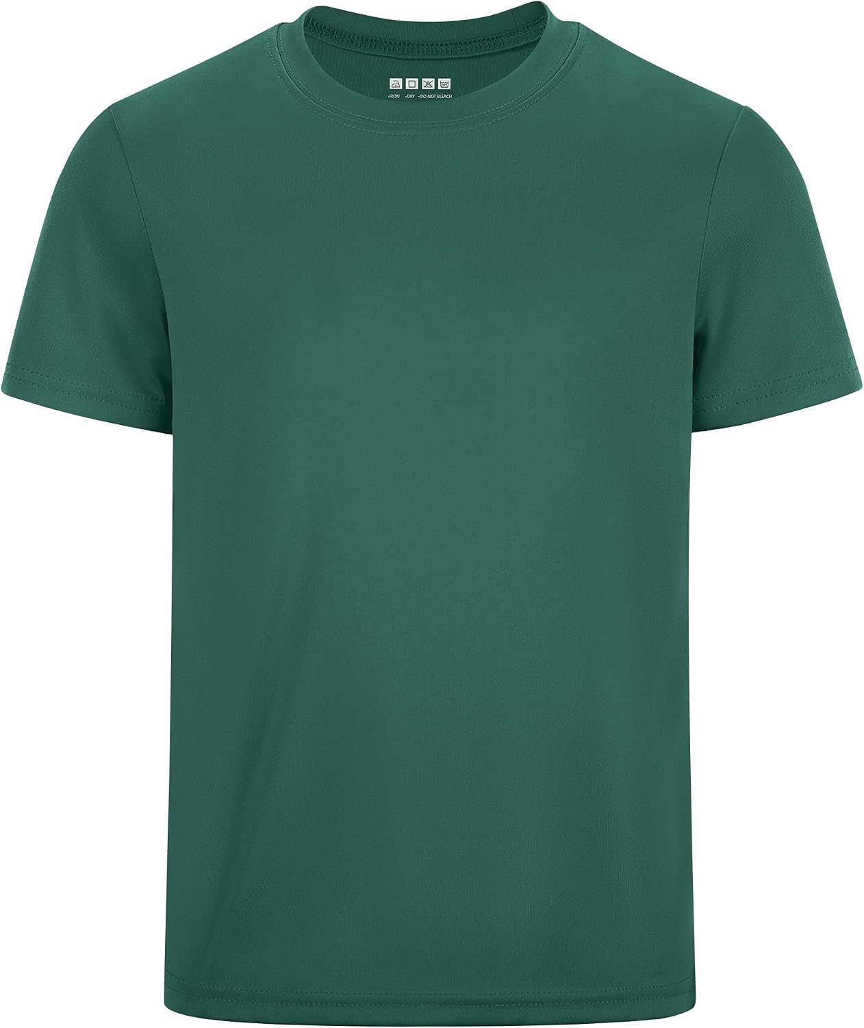 Runhit Boys Athletic T-Shirts Kids UPF 50+ Short Sleeve Rash Guard Youth Sports Undershirt for Basketball Soccer Baseball