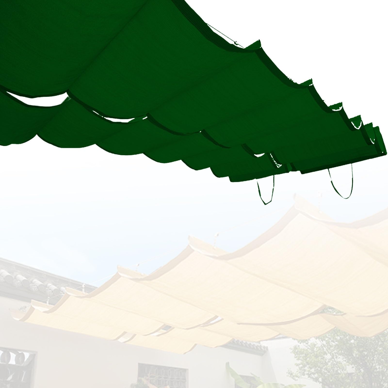 Auvent réglable pour pergola rétractable et ombrage de terrasse