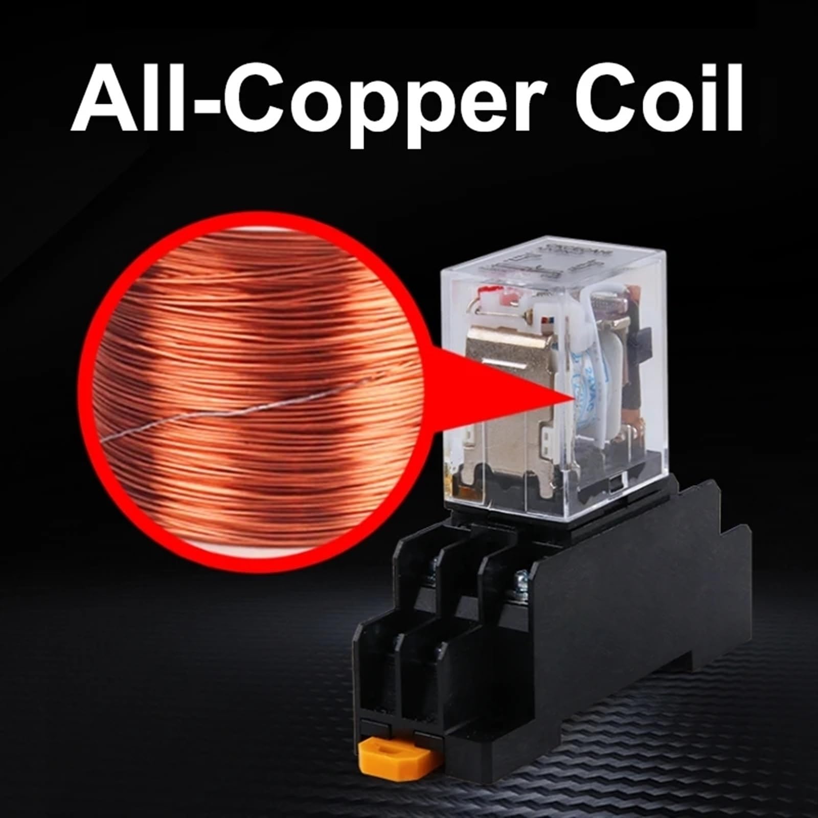 5 uds relé HH54P MY4NJ bobina Micro Mini interruptor de relé electromagnético con Base de enchufe LED AC 110V 220V DC12V 24V 36V(AC (5Pcs),12V With Base)