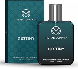 The Man Company Destiny Premium Perfume for Man | EDP 50ml | Gift for Man | Long Lasting Fragrance for Men | Valentine gif... Price In India