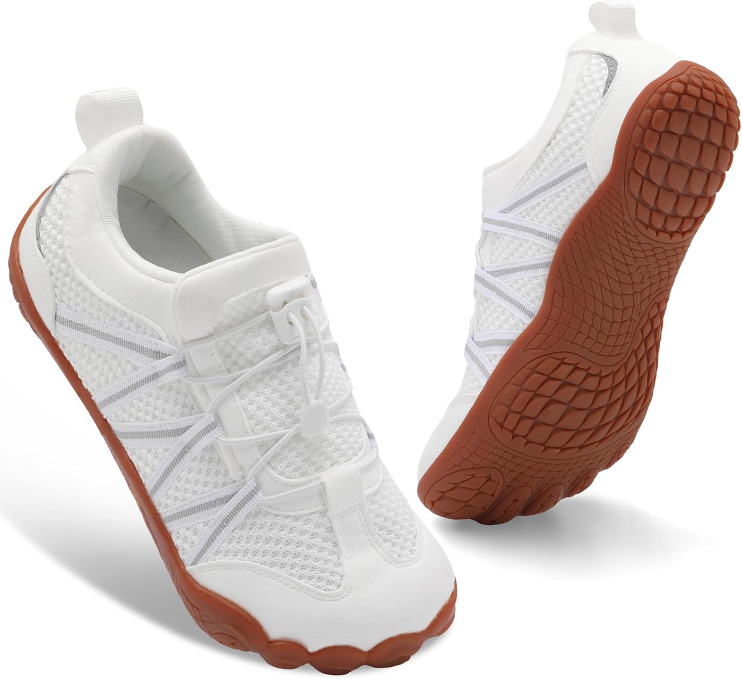 Spesoul Womens Mens Barefoot Shoes Wide Toe Box Walking Shoes Minimalist Slip On Sneakers Zero Drop Lightweight Breathable for Hiking Water Trail Running Workout Grounded Walking Gym