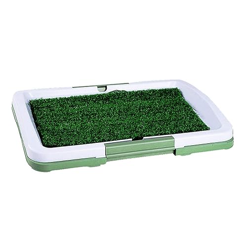 Inodoro para perros Portátil para interiores / exteriores Alfombrillas para mascotas Césped artificial Perros…