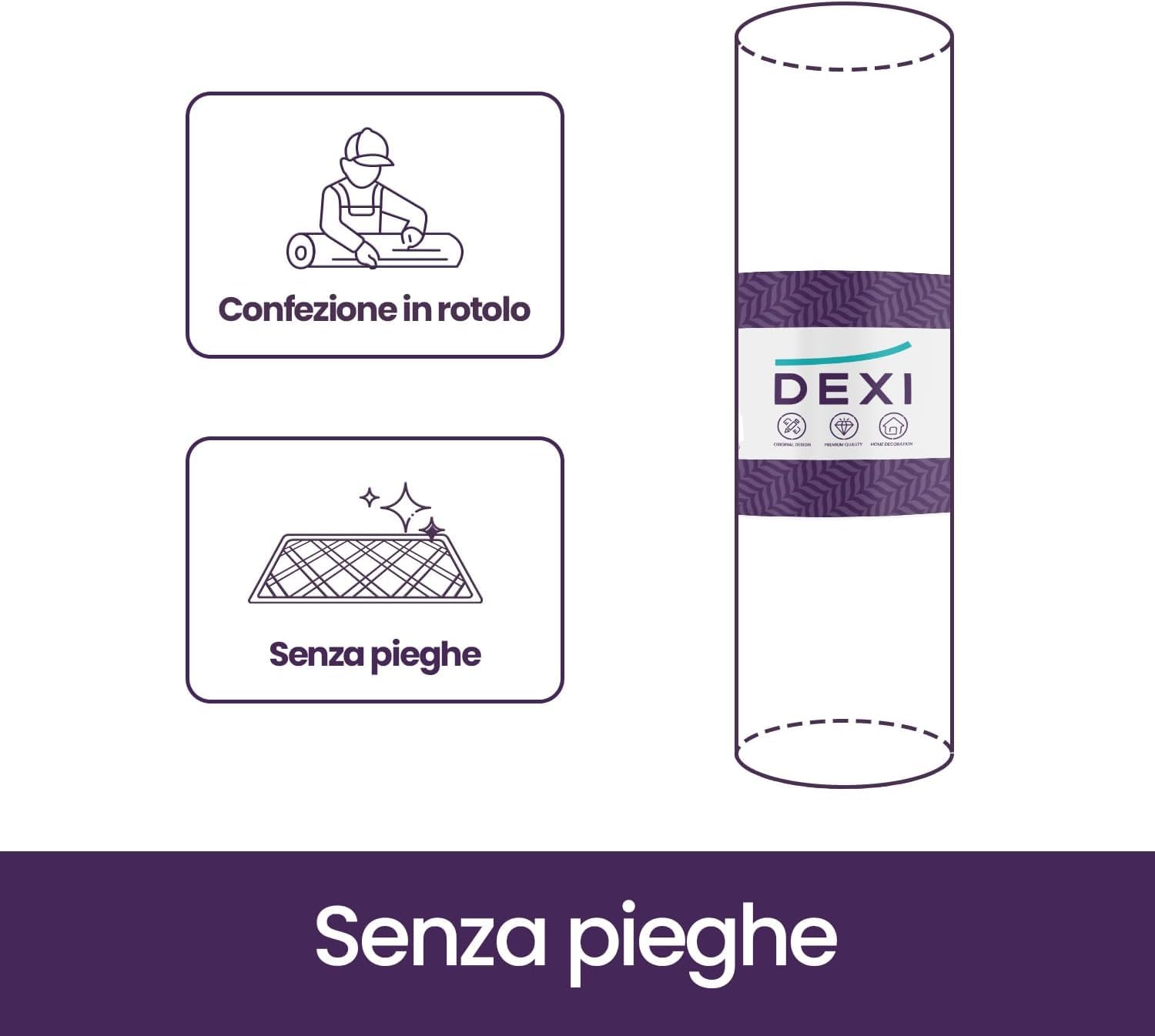 DEXI Zerbino Ingresso Interno 90 x 140 cm, Tappeto Porta Antiscivolo, Facile da Pulire, Zerbini Assorbente per Casa, Corridoio, Beige