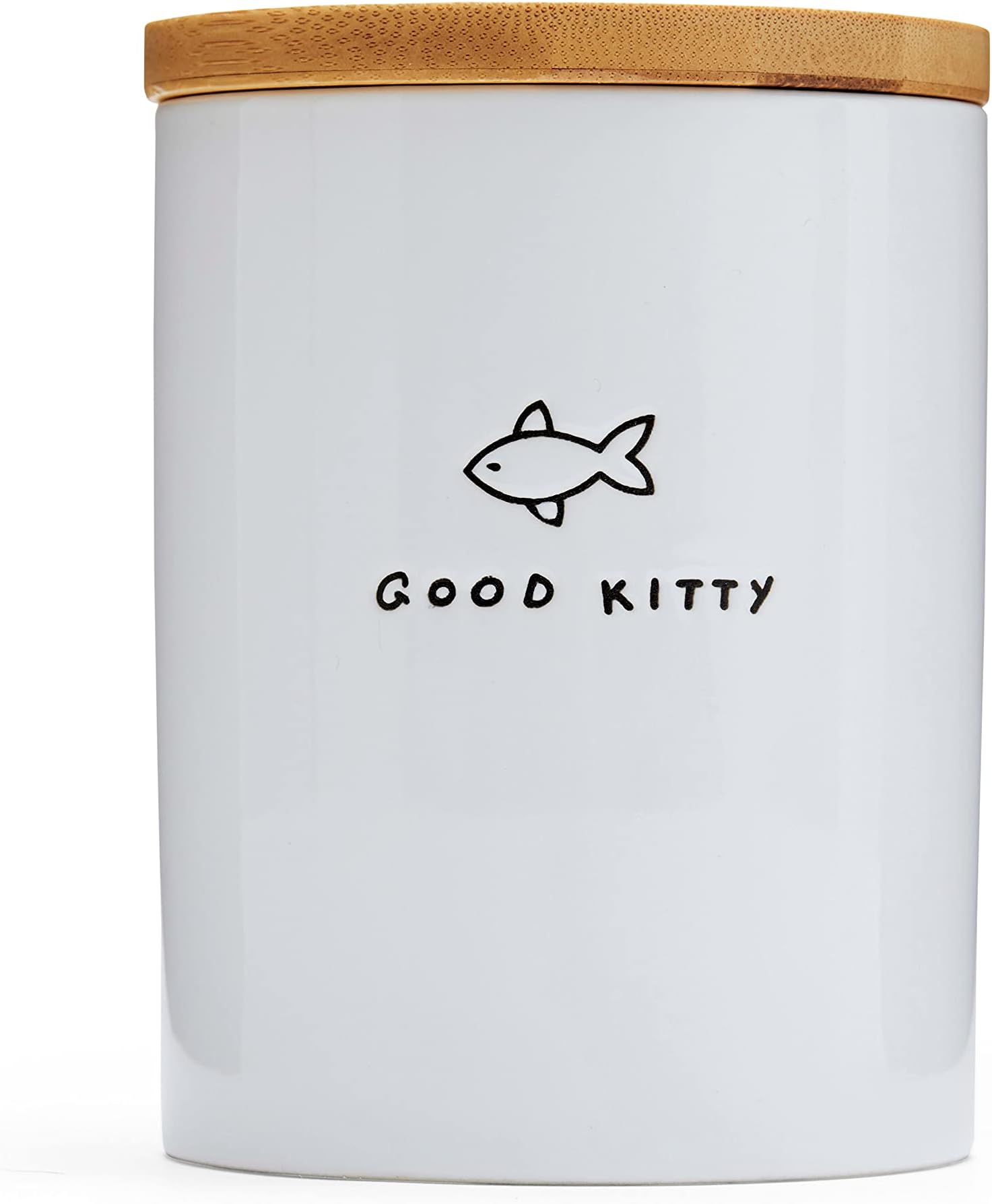 EveryYayGoody-Goody Good Kitty Ceramic Cat Treat Jar