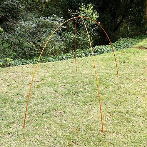 Barra de suporte para barra de suporte para caminhada e acampamento dourado de 2 unidades de 141,7 p