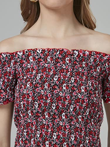 Image of Style Quotient Women Black Off-Shoulder Bardot Top