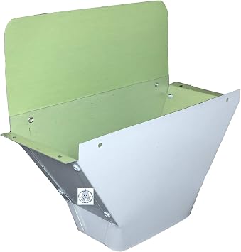 Wide Mouth Gutter to Downspout Funnel for 3x4 Downpipe 5 inch K Style Gutter, 3x4 inch downpipe
