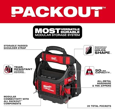 Milwaukee Electric - PACKOUTTRADE 10 Structured Tote