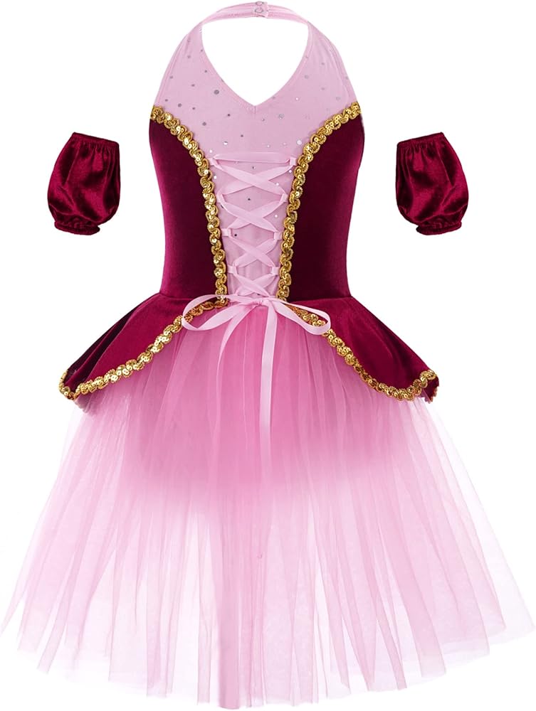 Amazon.com: winying Kids Girls Halter Sleeveless Ruffle Mesh Tutu Dress Ballet Ballerina Performance Dancewear Dress Burgundy 8 Years : Clothing, Shoes & Jewelry Amazon.com: winying Kids Girls Halter Sleeveless Ruffle Mesh Tutu Dress Ballet Ballerina Performance Dancewear Dress Burgundy 8 Years : Clothing, Shoes & Jewelry
